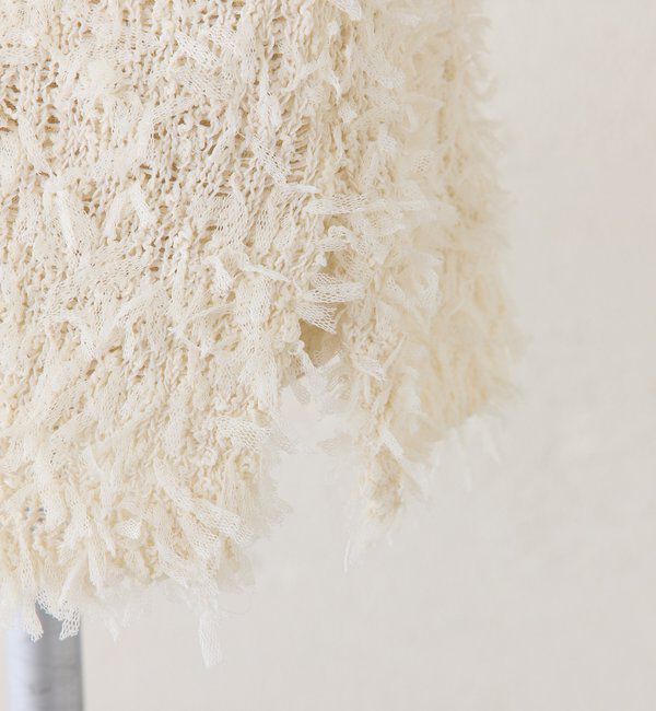  「リボンヤーンニットプルオーバー」|キャミソール|