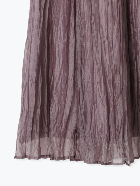 Te chichi TERRASSE「シャイニークリンクルスカート《2025spring catalog item》」|スカート|
