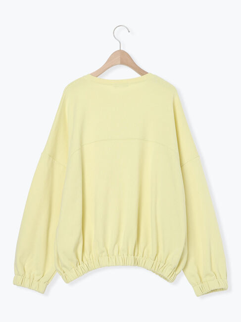 Samansa Mos2「裾バルーン風スウェット」|Tシャツ・カットソー|