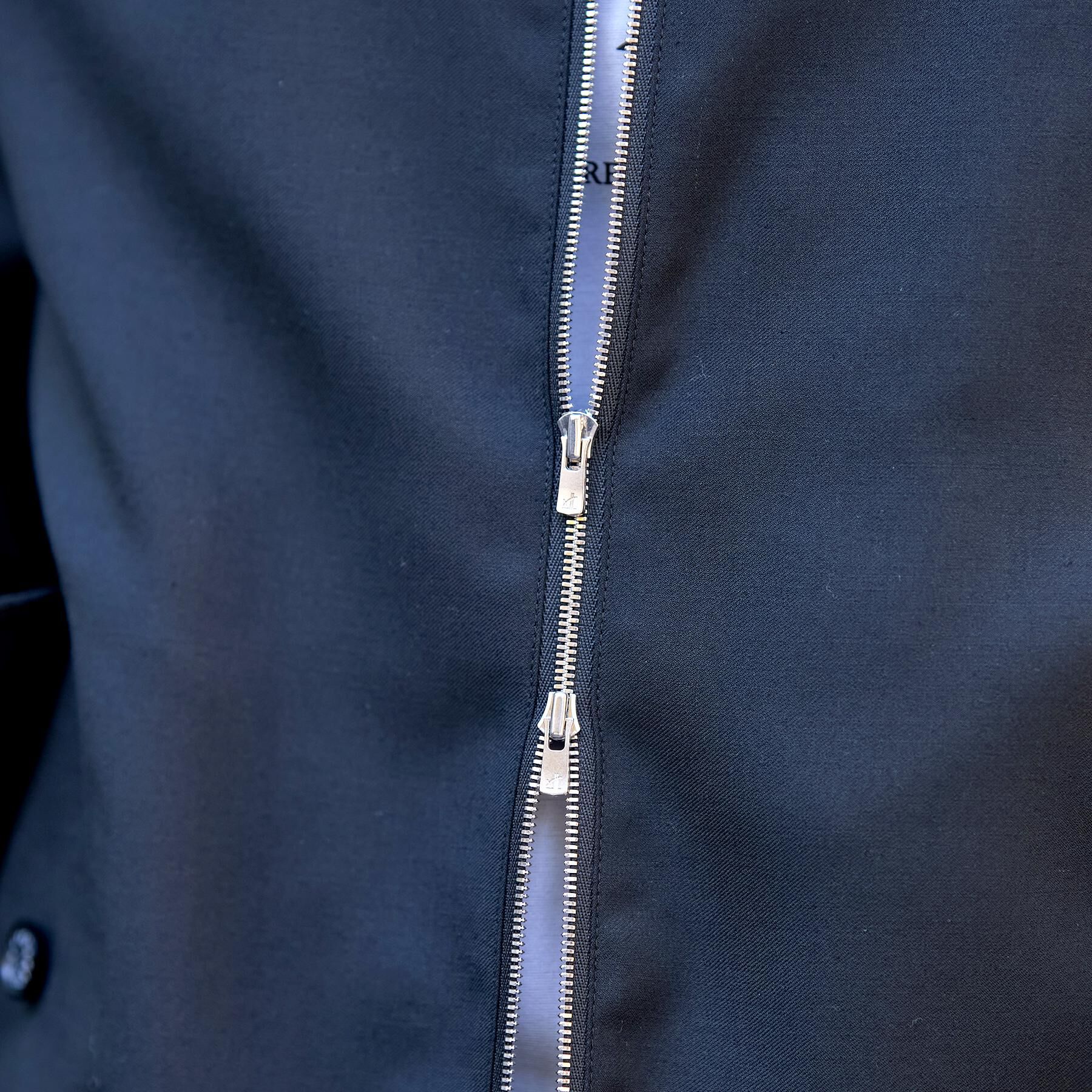 DRESSTERIOR「【セットアップ可】ウール混ハリントンジャケット」|ブルゾン・スタジャン|