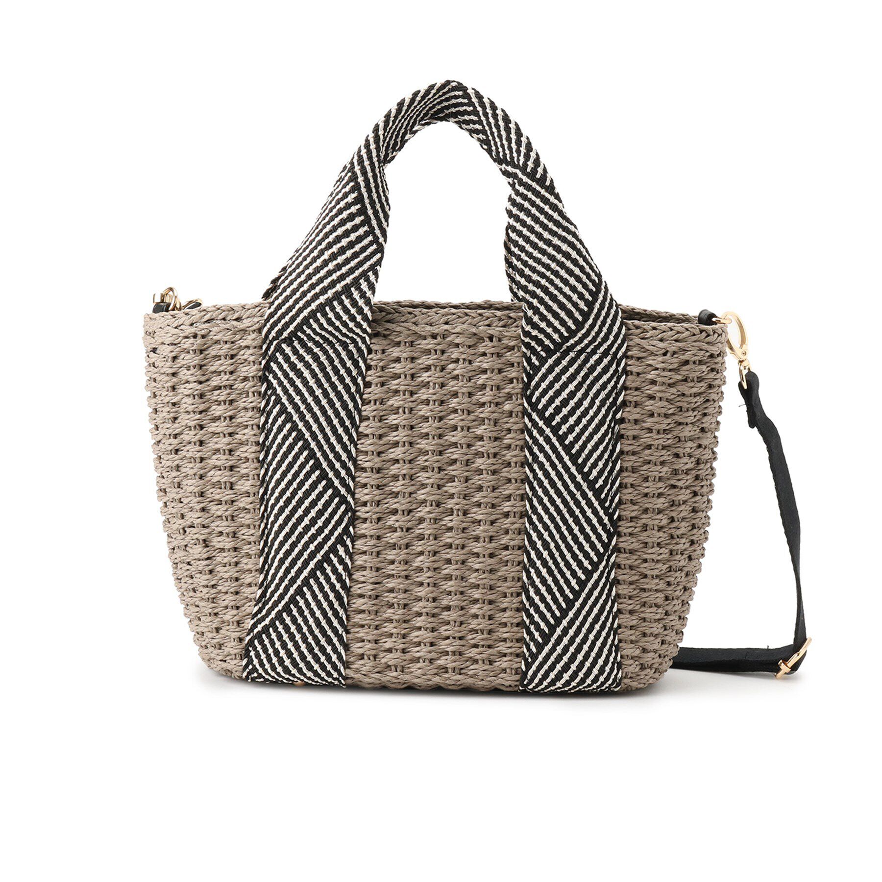 grove「ペーパー巾着コードラメ2WAYトート」|トートバッグ|