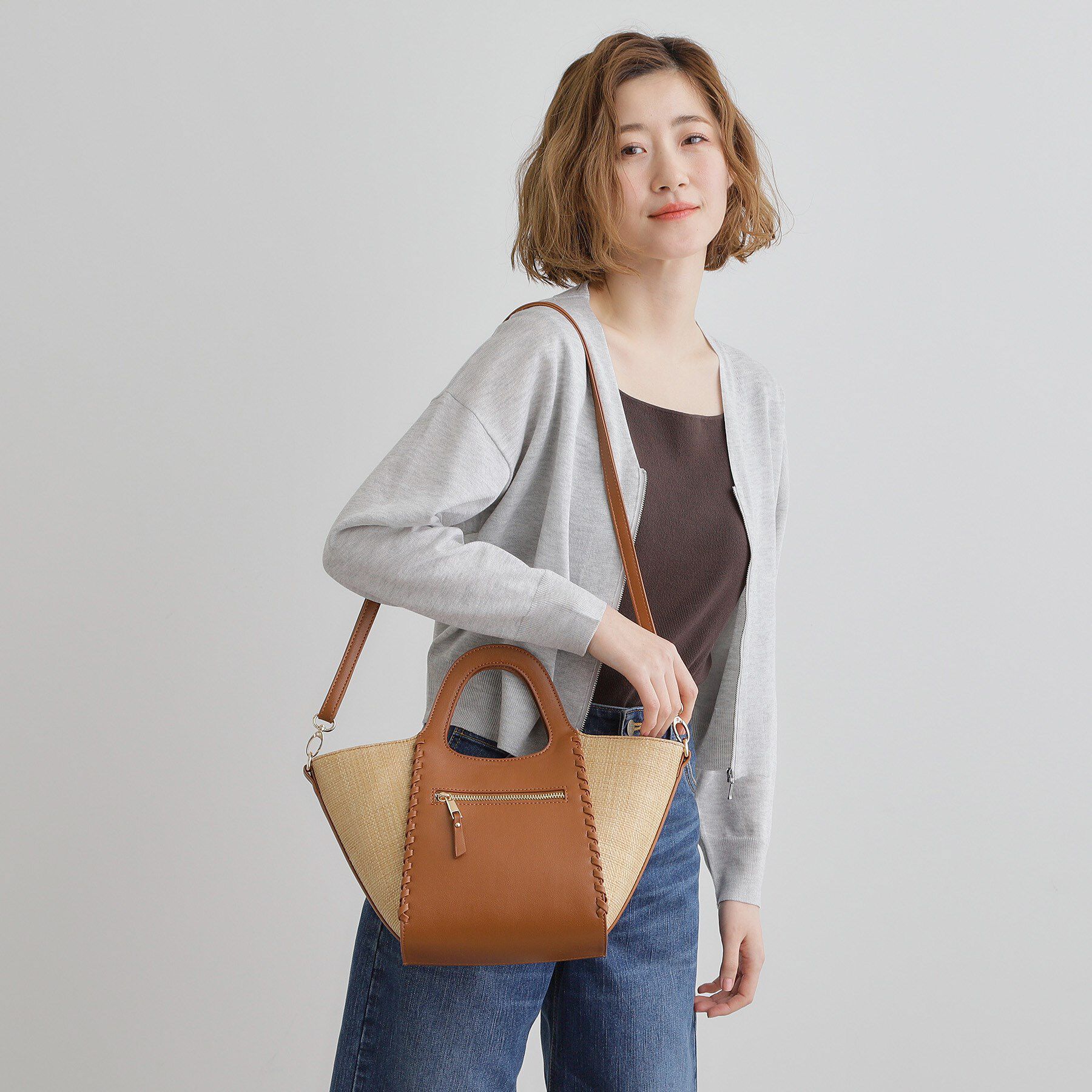 grove「カガリクリテPPコンビ2WAYトート」|トートバッグ|