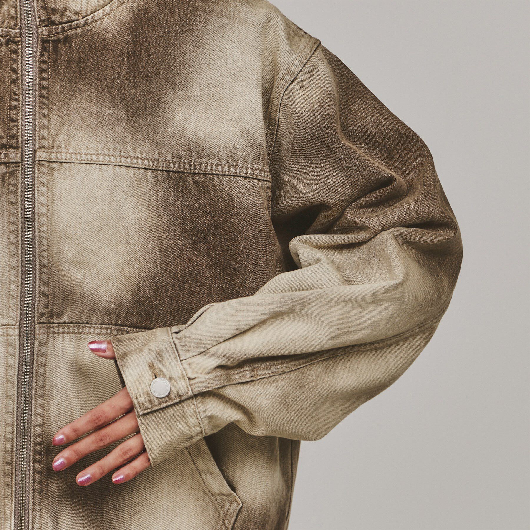 tk.TAKEO KIKUCHI「【セットアップ対応】フーデットデニムブルゾン」|デニムジャケット|