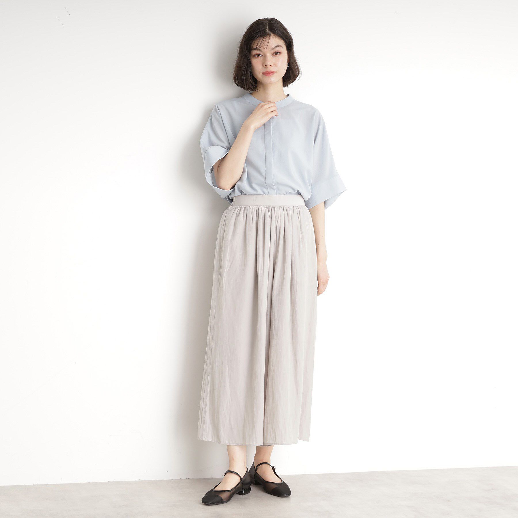 THE SHOP TK「ギャザースカーチョ【洗える/親子リンク】」|その他|