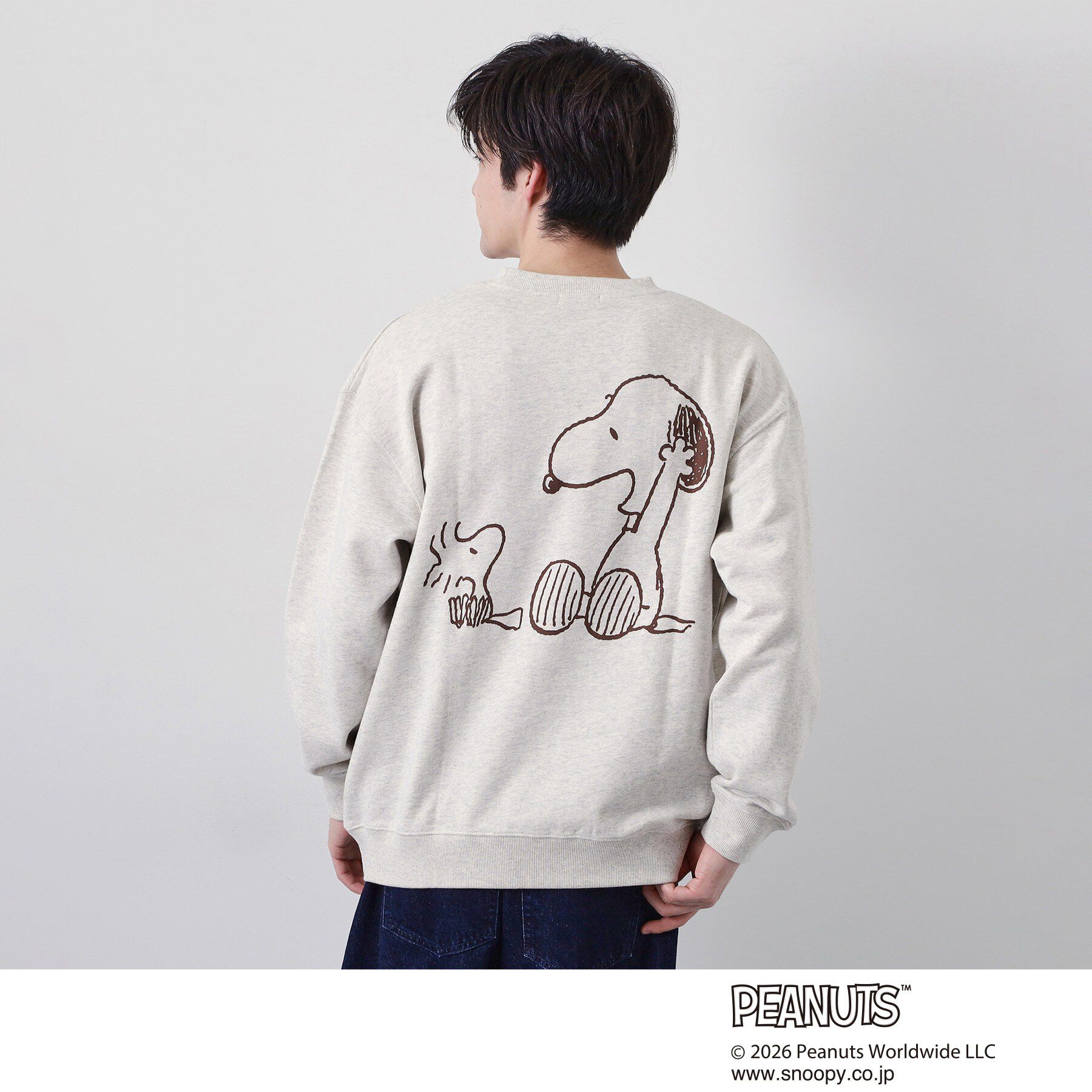 THE SHOP TK「PEANUTS ／ ピーナッツ スヌーピー ミニ裏毛スウェット」|パーカー|