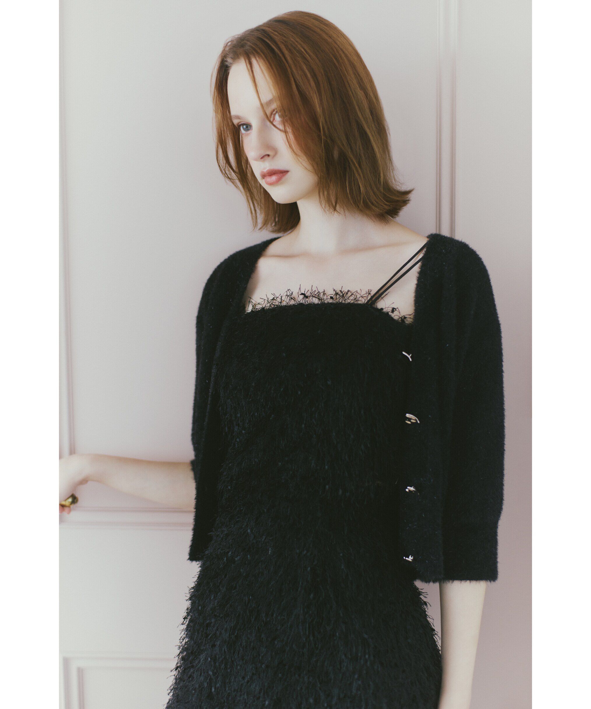  「ストレッチファンシーヤーンタイトスカート」|スカート|