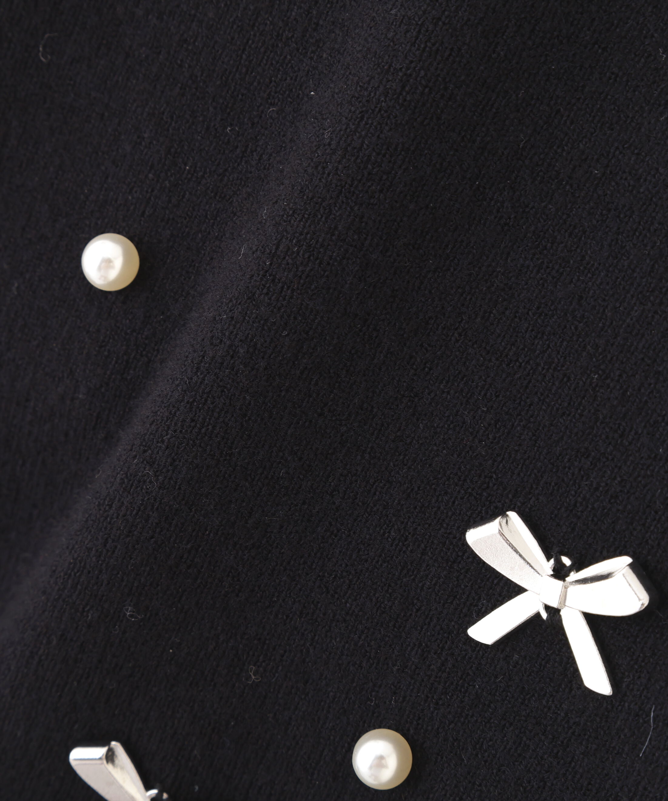  「リボントッピングカーディガン」|ニット・セーター|