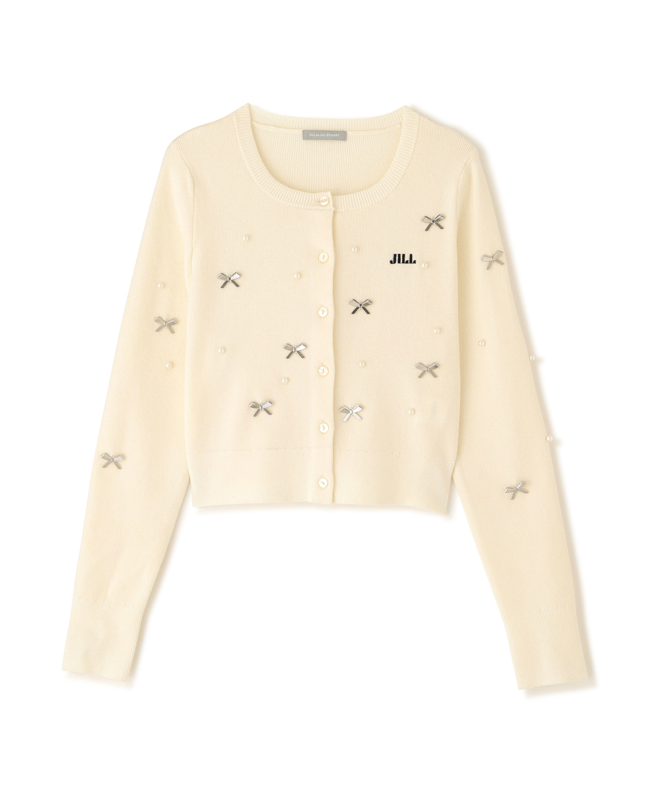  「リボントッピングカーディガン」|ニット・セーター|