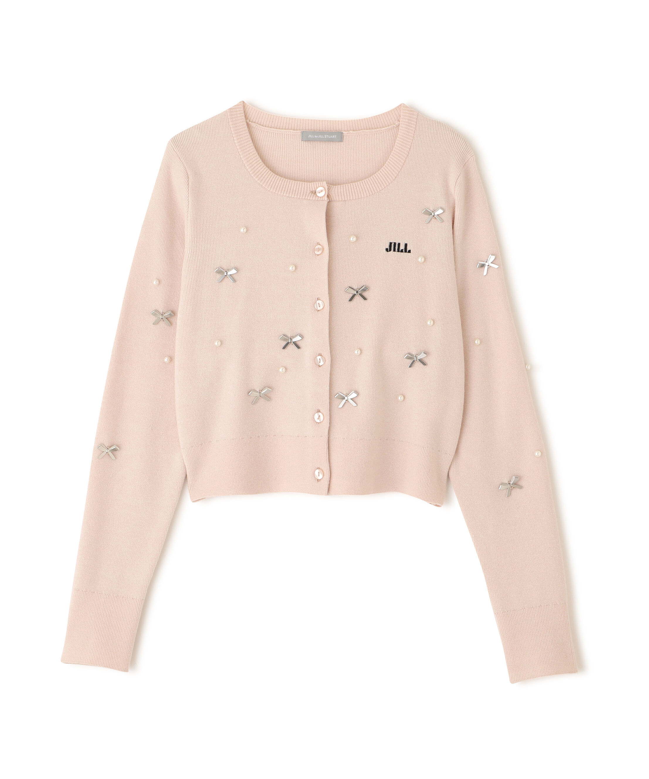  「リボントッピングカーディガン」|ニット・セーター|