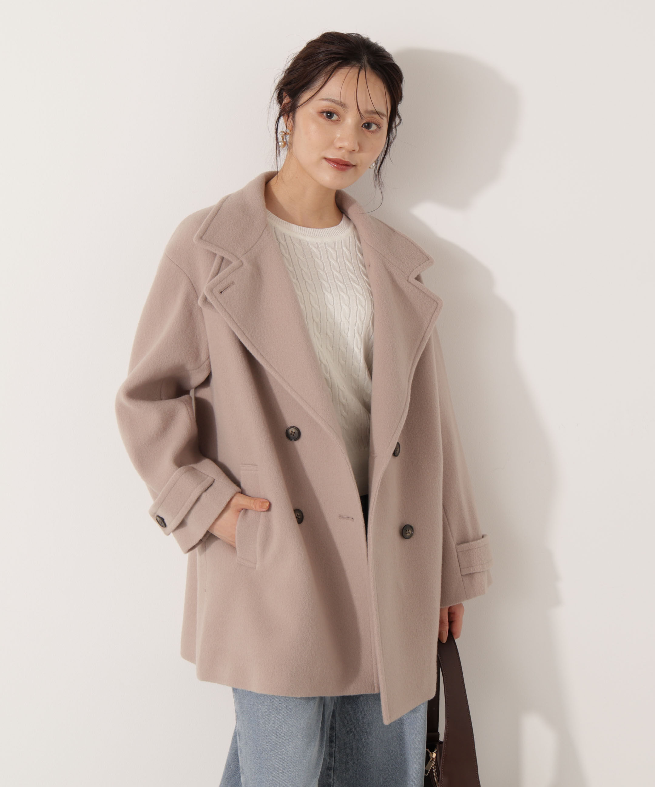 PROPORTION BODY DRESSING「2wayミドルコート 25AW」|ブルゾン・スタジャン|