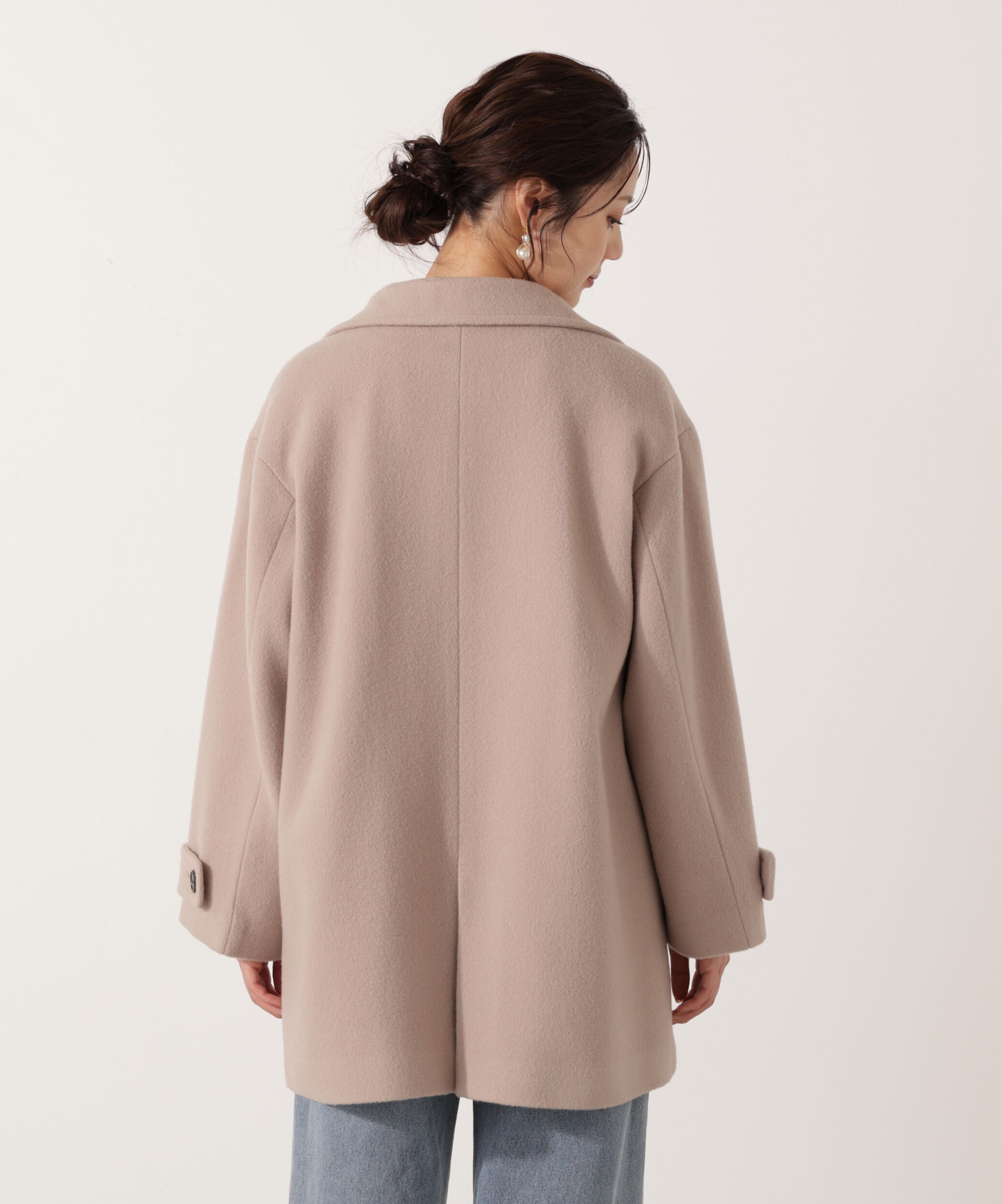 PROPORTION BODY DRESSING「2wayミドルコート 25AW」|ブルゾン・スタジャン|