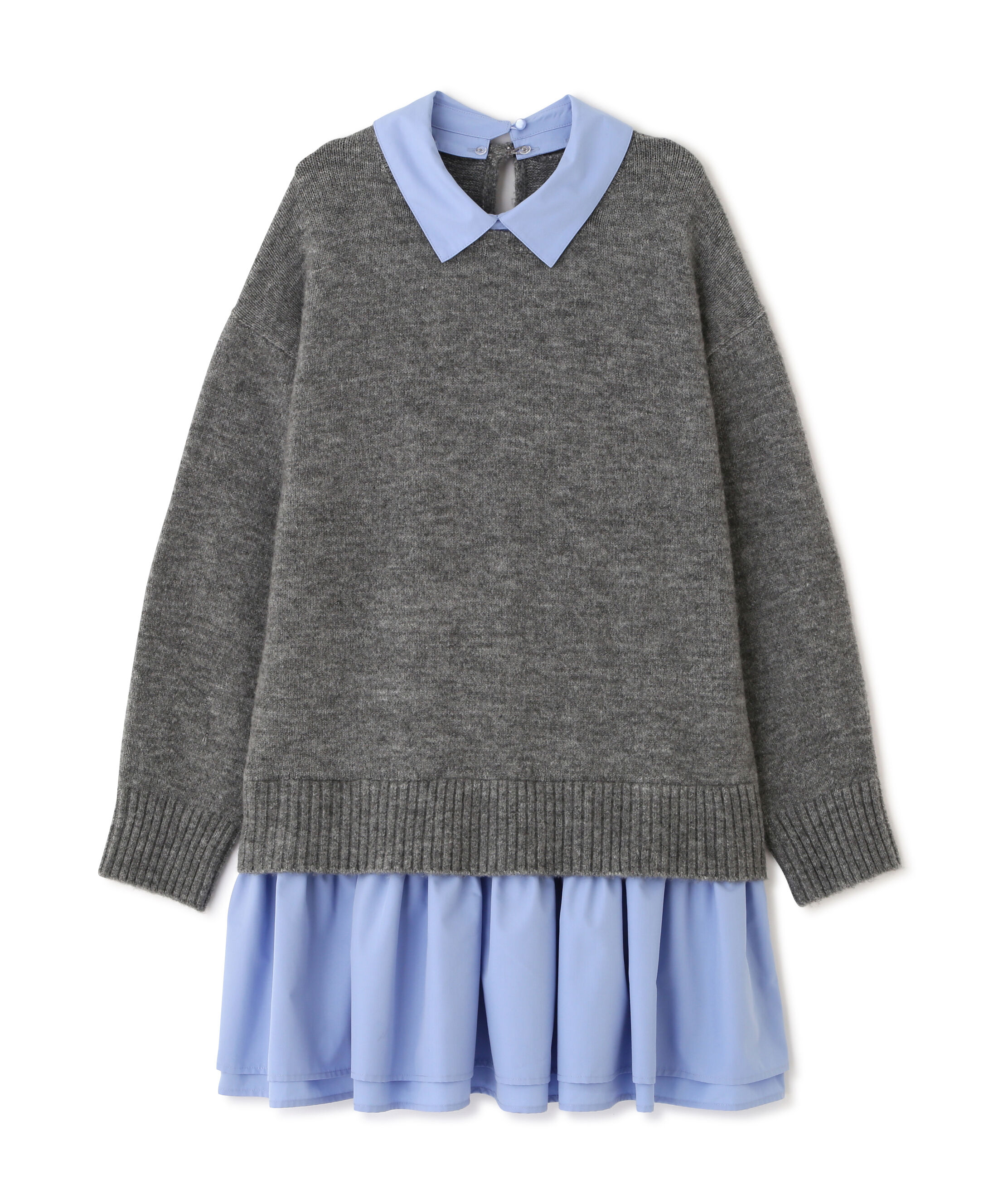 PROPORTION BODY DRESSING「《EDIT COLOGNE》レイヤードミニワンピース」|ワンピース|