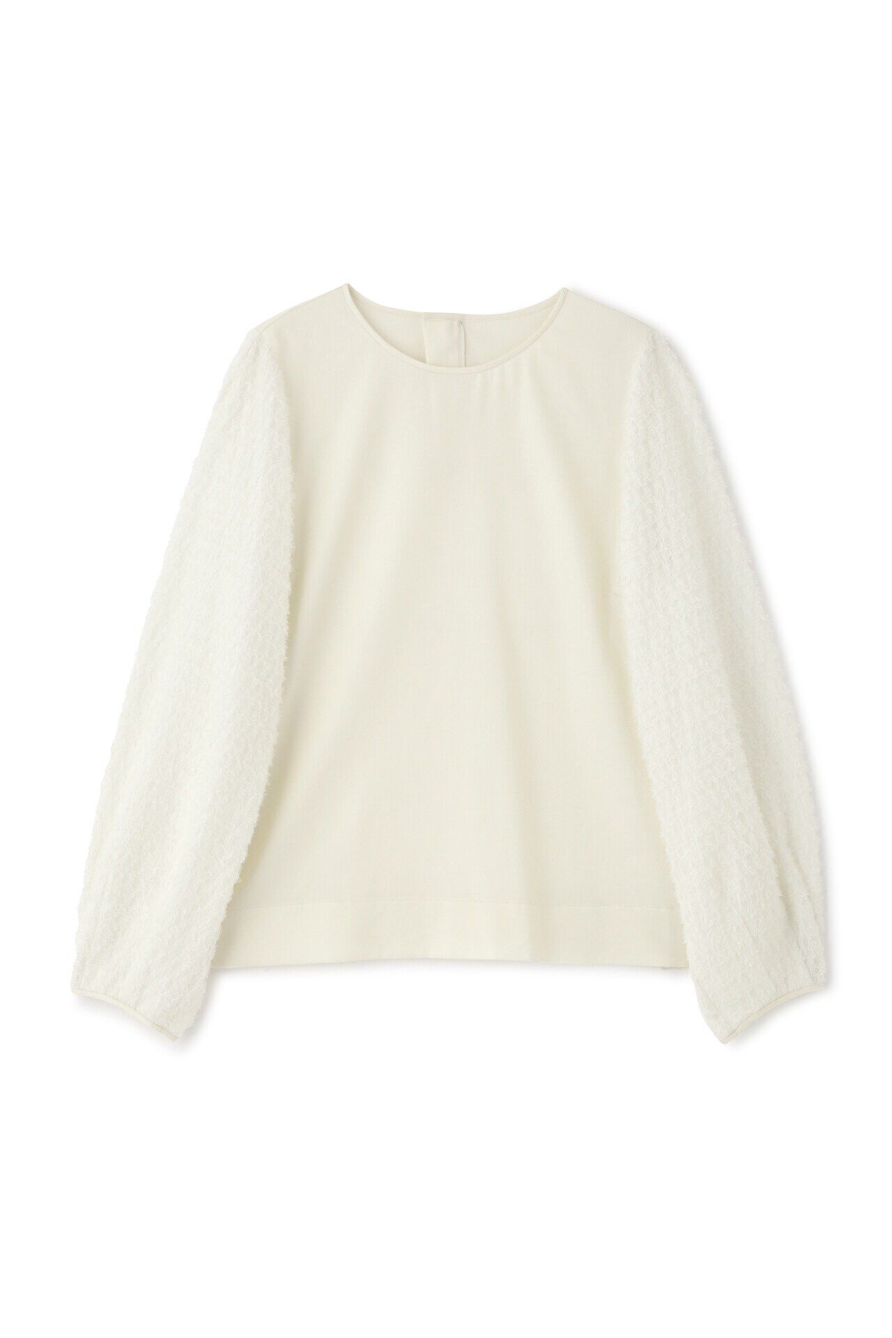  「◆カットジャカードドッキングブラウス」|シャツ・ブラウス|