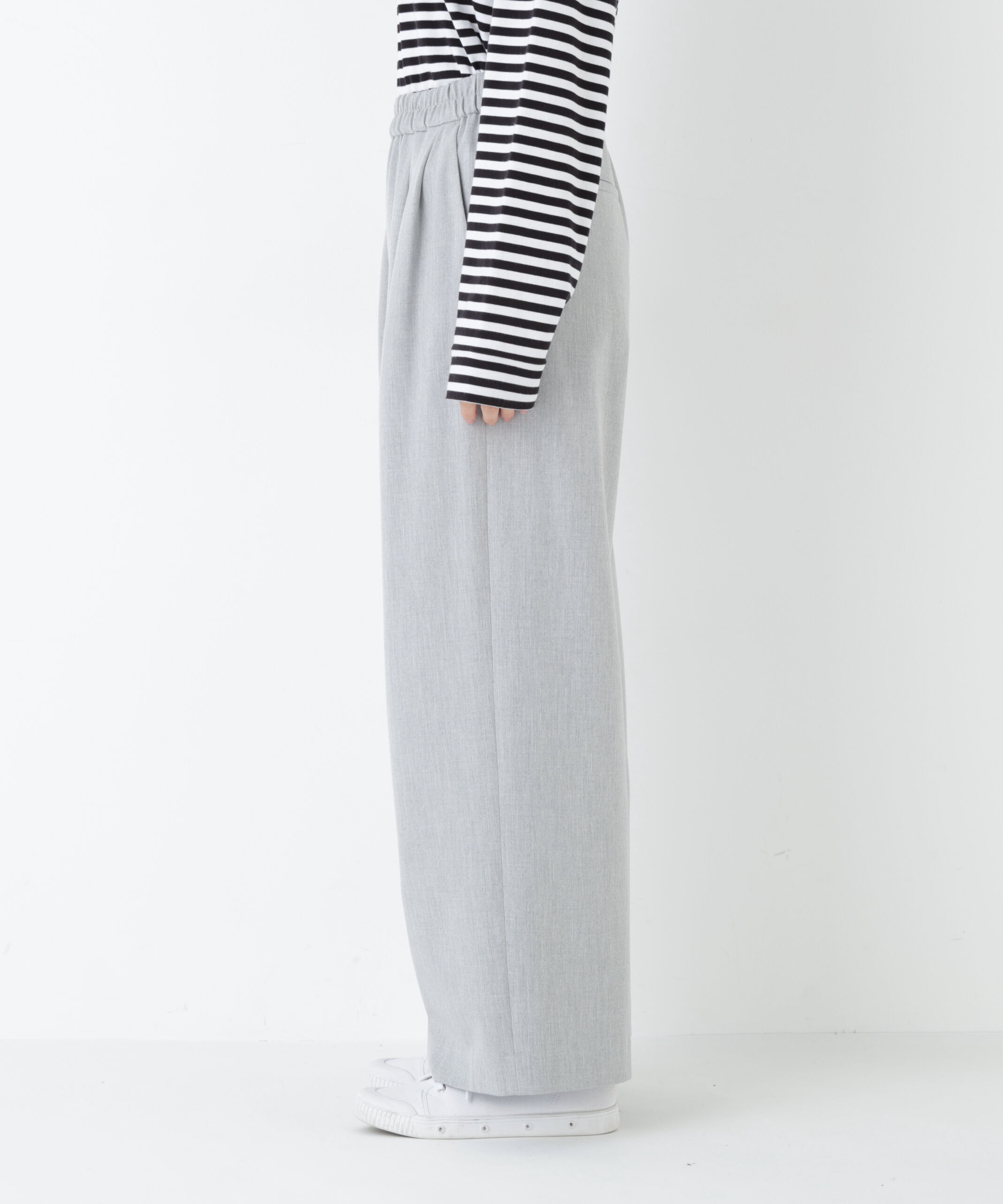  「裏起毛ワイドパンツ」|その他|