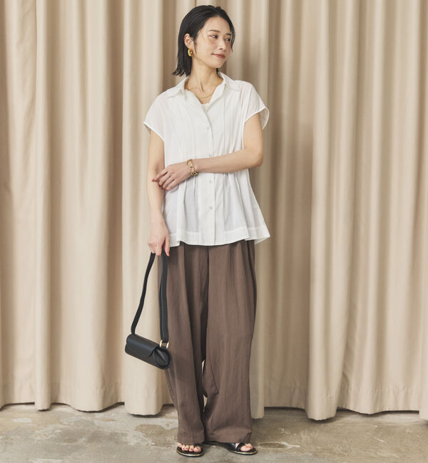 Doux archives「ピンタックフレンチブラウス」|シャツ・ブラウス|