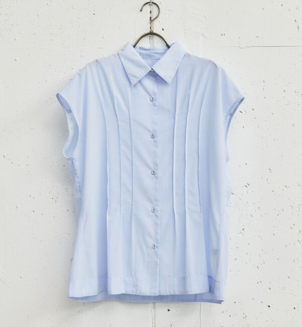 Doux archives「ピンタックフレンチブラウス」|シャツ・ブラウス|SAX