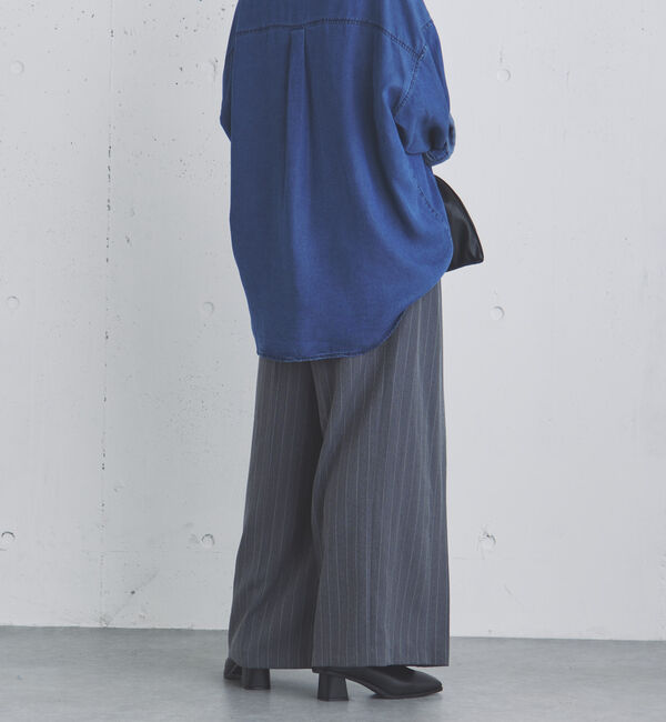 Doux archives「ストライプ２タックパンツ」|チノ|