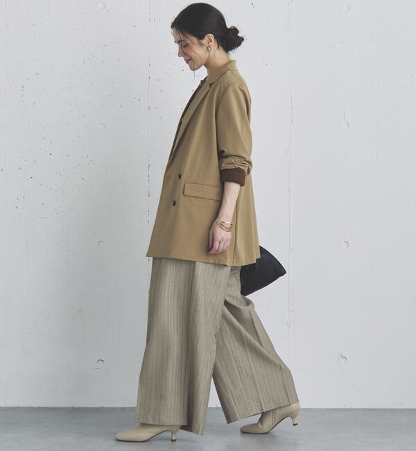 Doux archives「ストライプ２タックパンツ」|チノ|