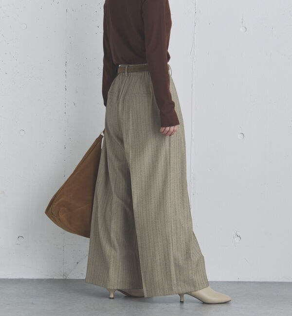 Doux archives「ストライプ２タックパンツ」|チノ|