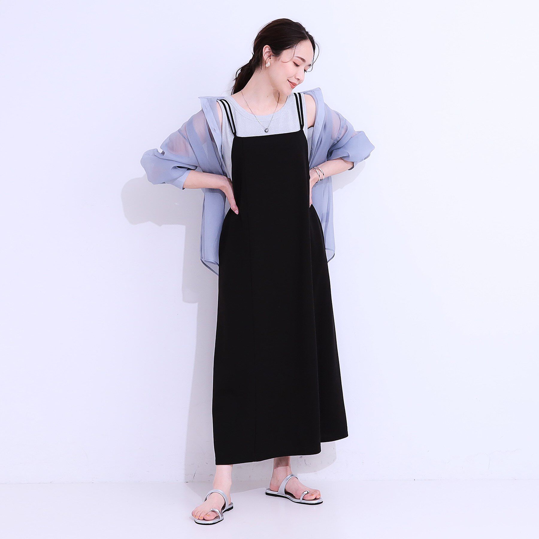 SHOO･LA･RUE「メタルリングサンダル」|サンダル|