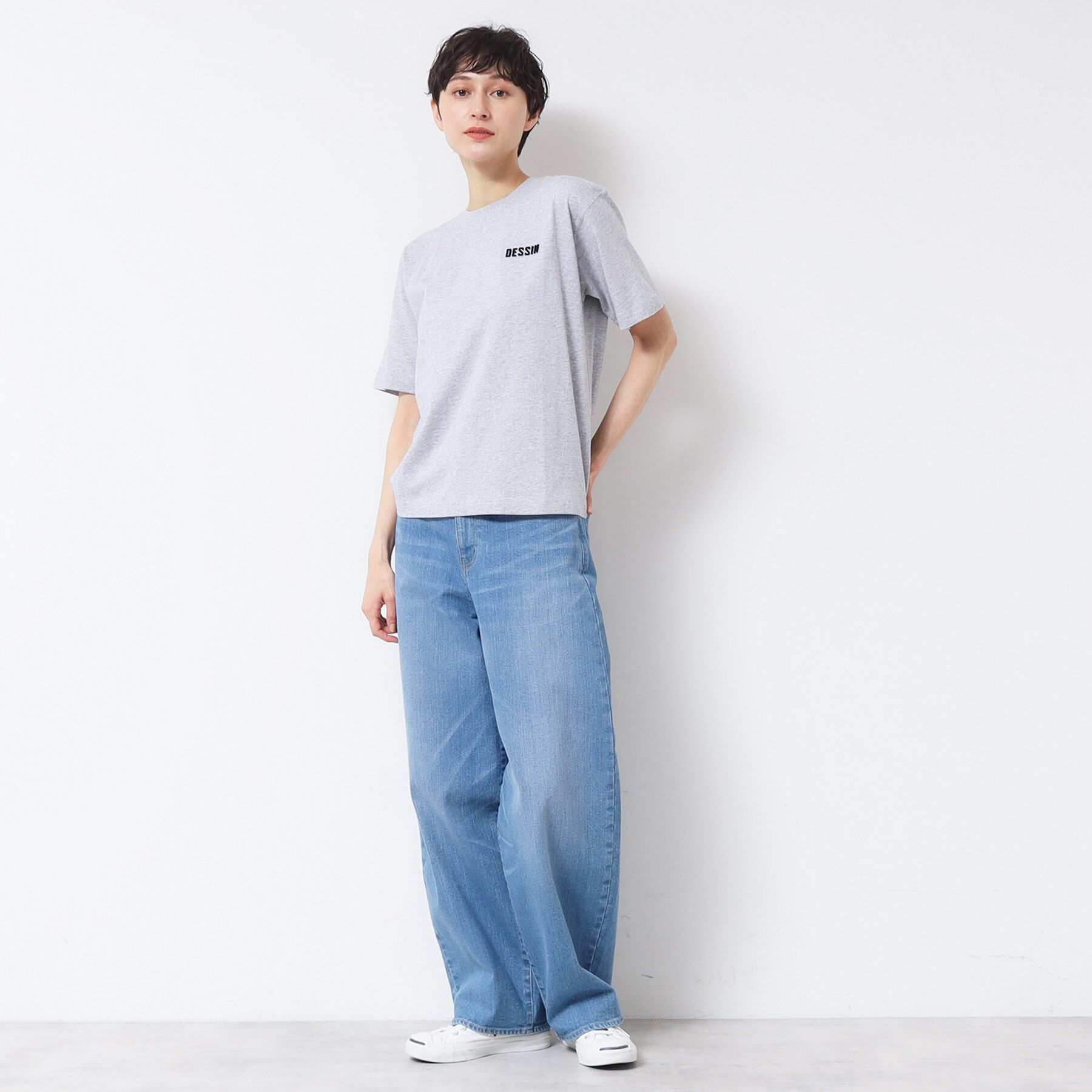 Dessin「【ユニセックス・洗える】タフティングTシャツ」|Tシャツ・カットソー|