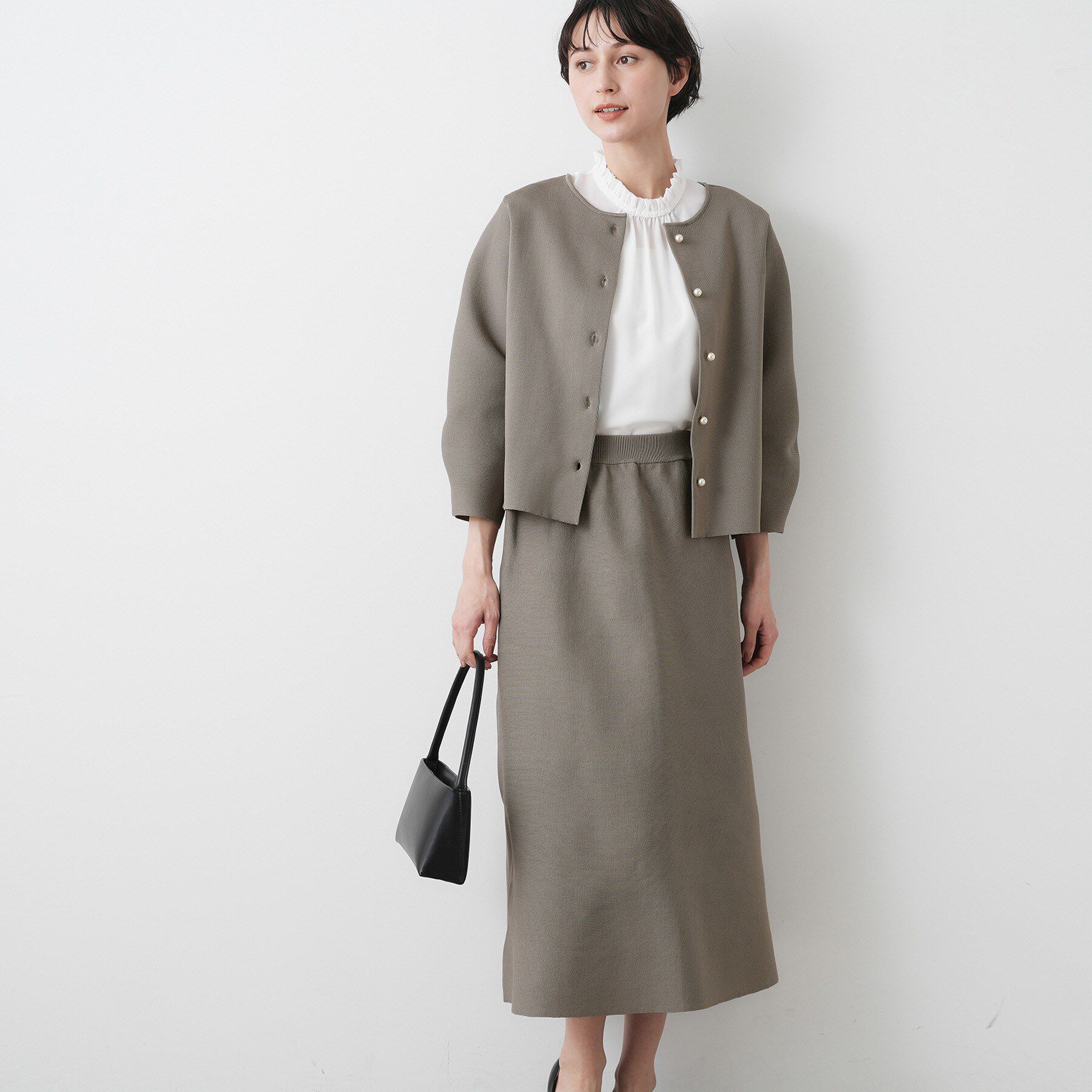 Dessin「【入卒/セレモニー/単品使い2WAY可能】ニットセットアップ」|スーツ|