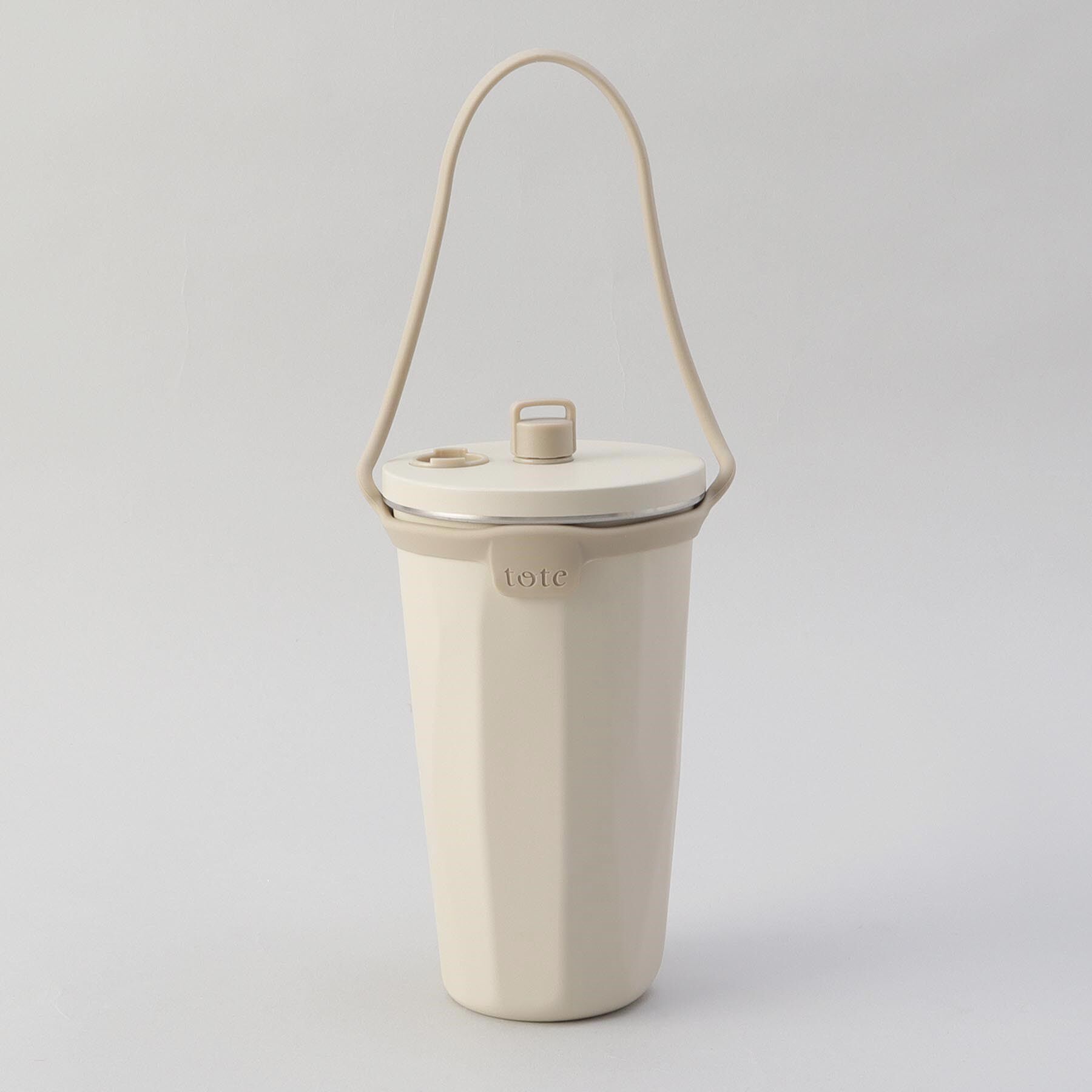 212 KITCHEN STORE「ストロー付2wayタンブラー570ml アイボリー」|食器・キッチングッズ|