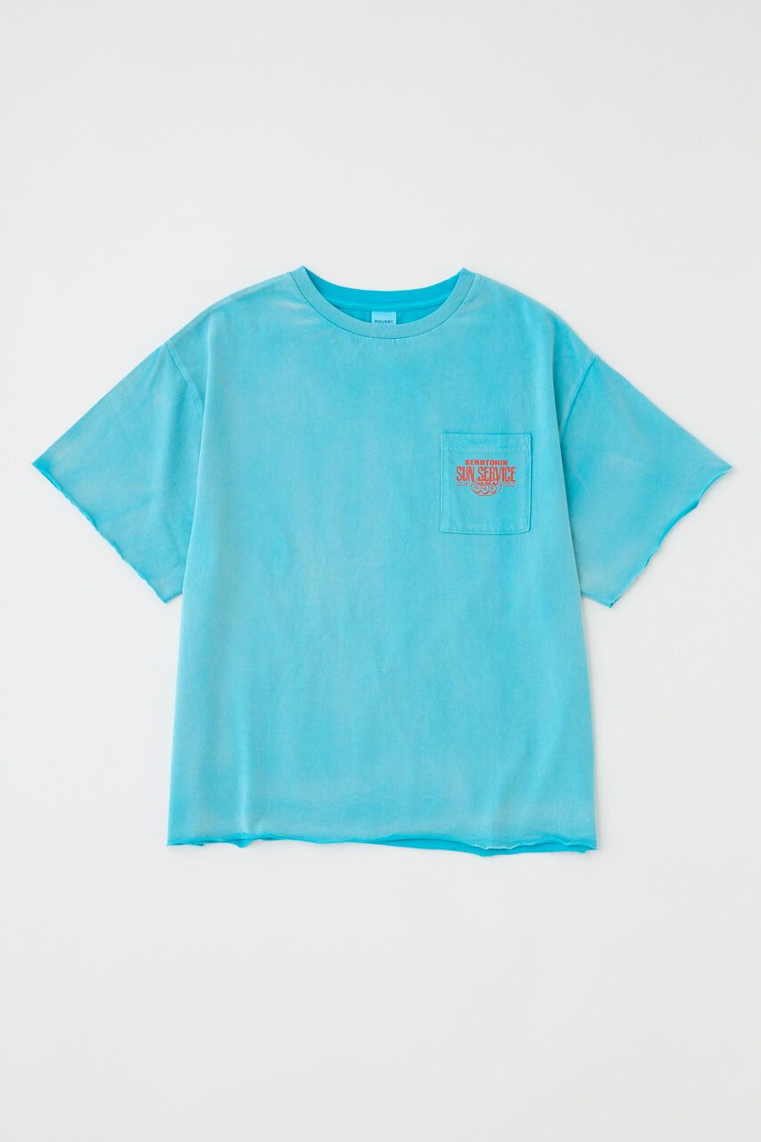 MOUSSY「DAMAGED BACK LOGO Tシャツ」|Tシャツ・カットソー|