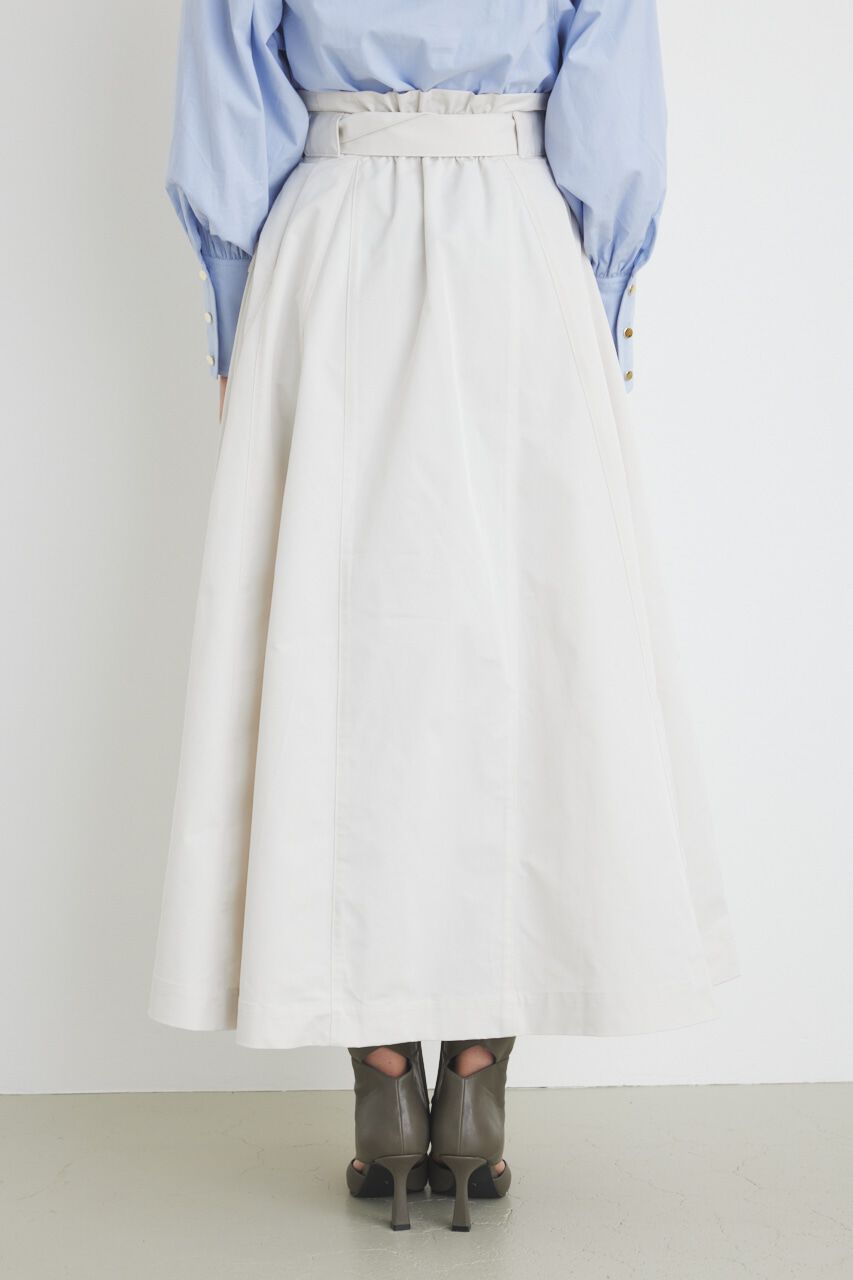 rienda「ハイウエストトレンチフレアSK」|スカート|