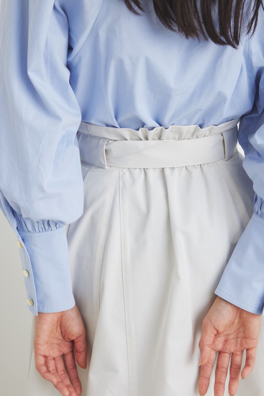 rienda「ハイウエストトレンチフレアSK」|スカート|