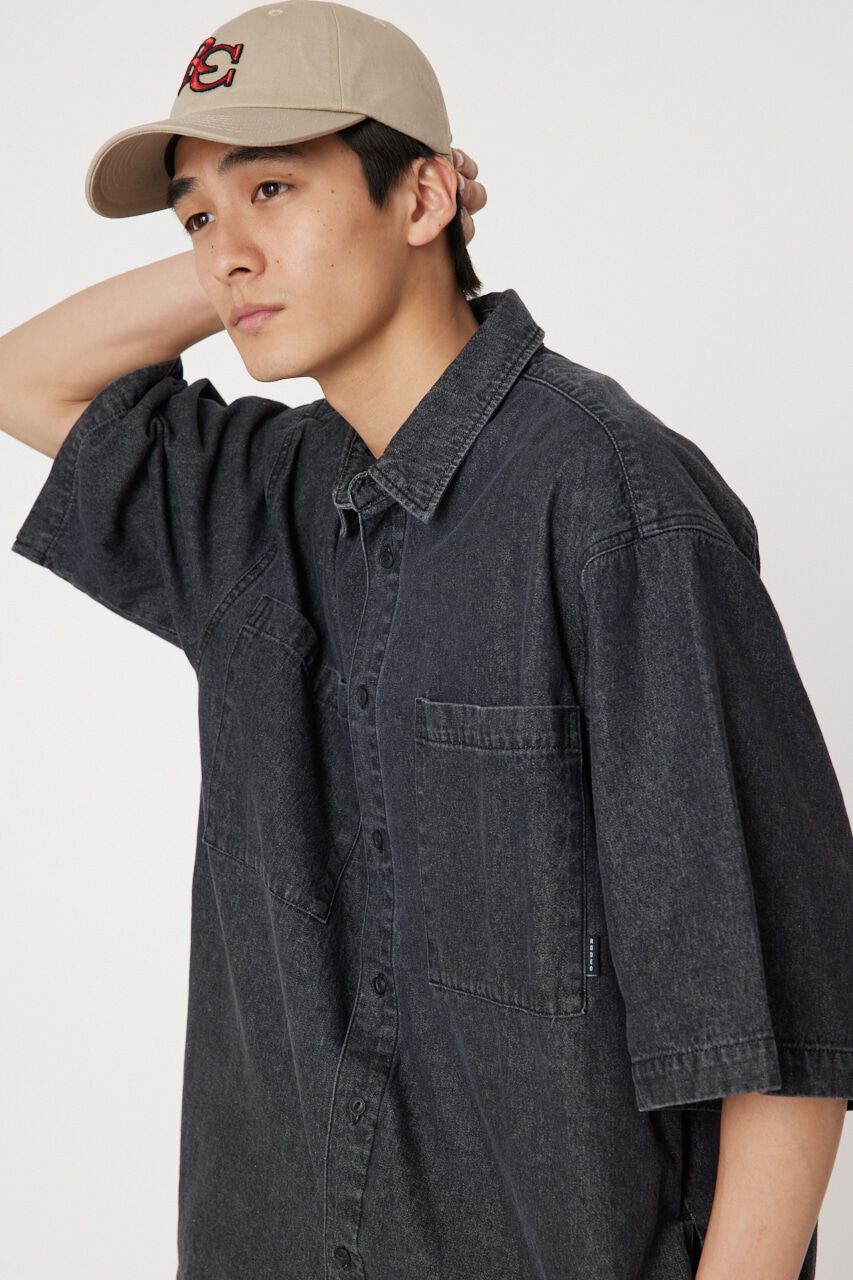 RODEO CROWNS「H/Sルーズデニムシャツ」|シャツ・ブラウス|