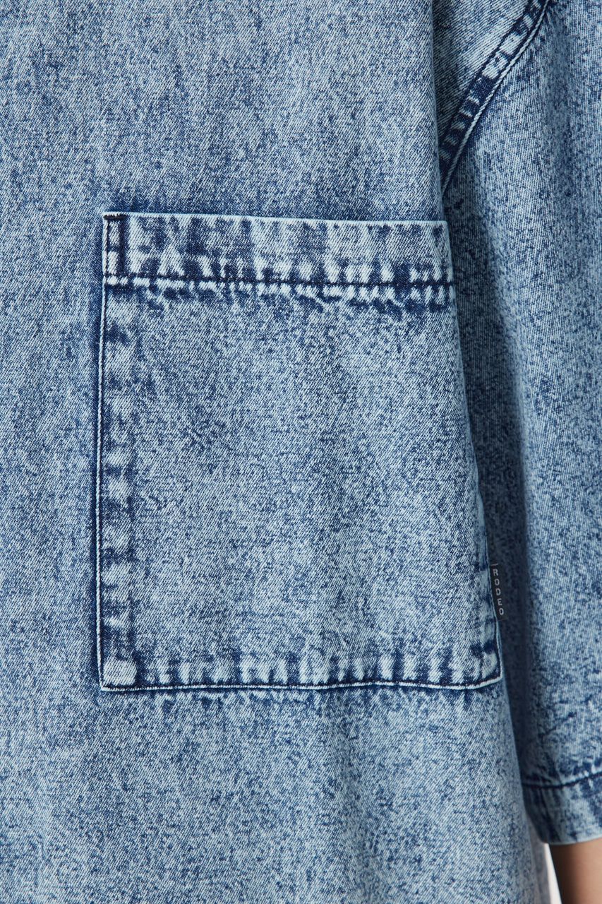 RODEO CROWNS「H/Sルーズデニムシャツ」|シャツ・ブラウス|