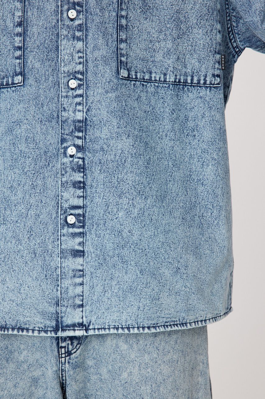 RODEO CROWNS「H/Sルーズデニムシャツ」|シャツ・ブラウス|