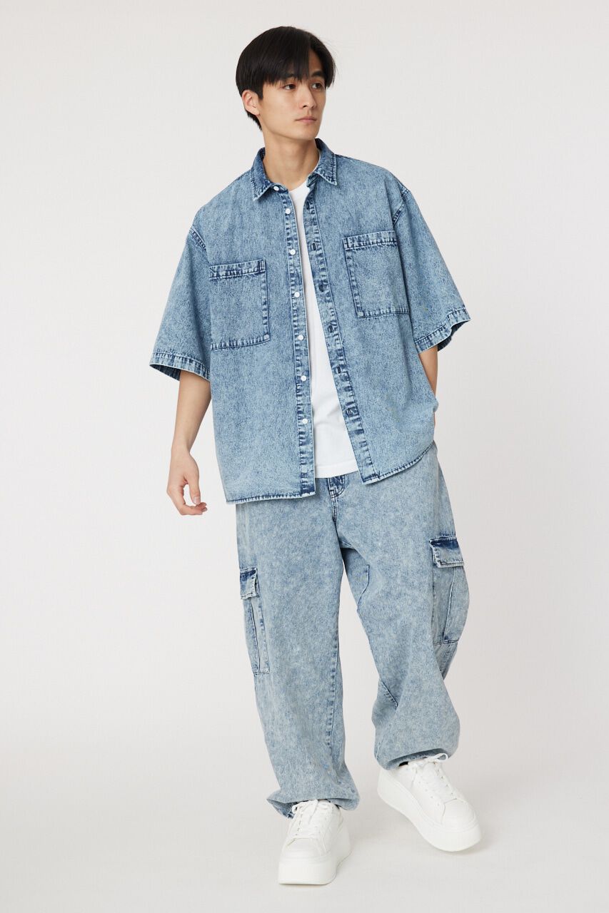 RODEO CROWNS「H/Sルーズデニムシャツ」|シャツ・ブラウス|