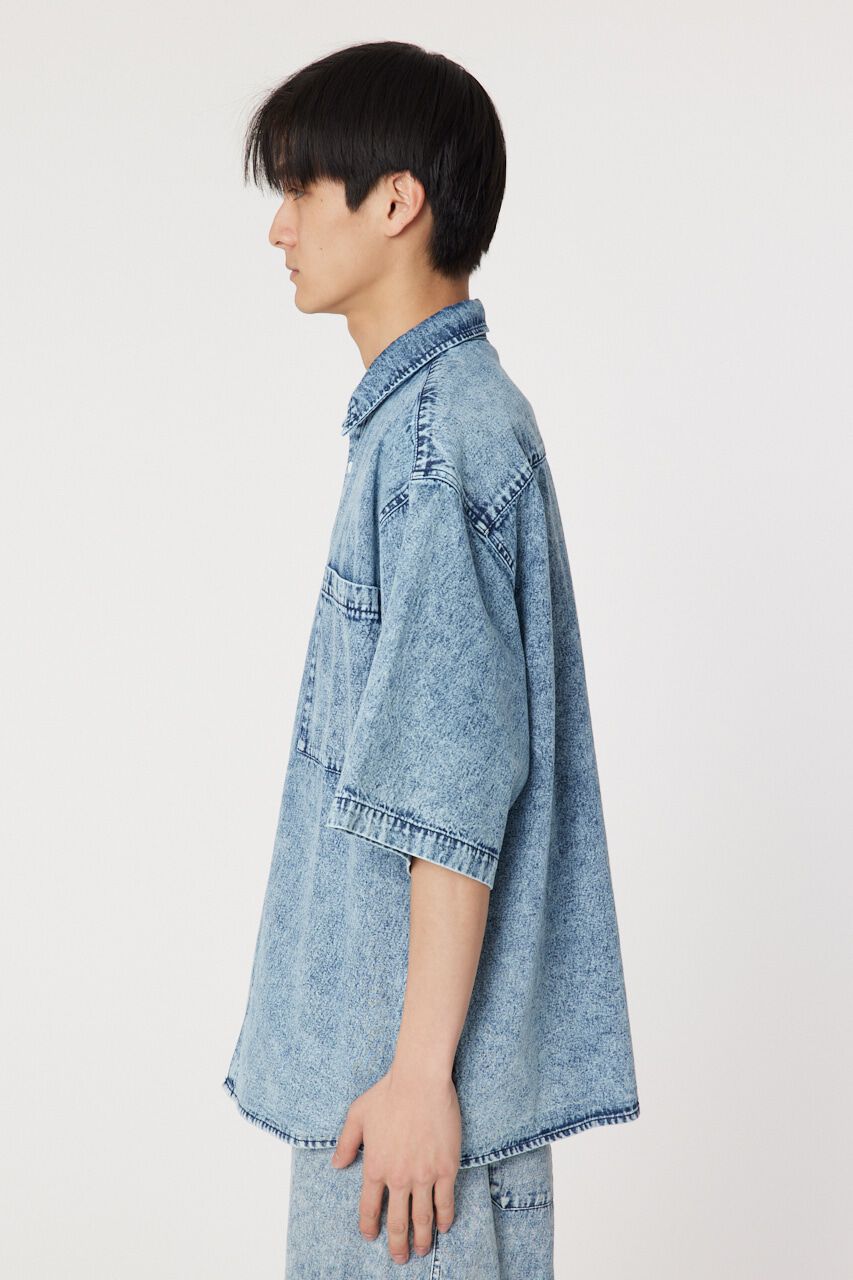 RODEO CROWNS「H/Sルーズデニムシャツ」|シャツ・ブラウス|