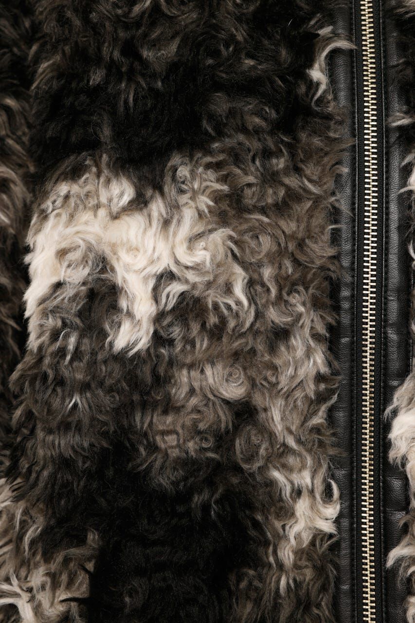 SLY「CURLED BOA ブルゾン」|ブルゾン・スタジャン|