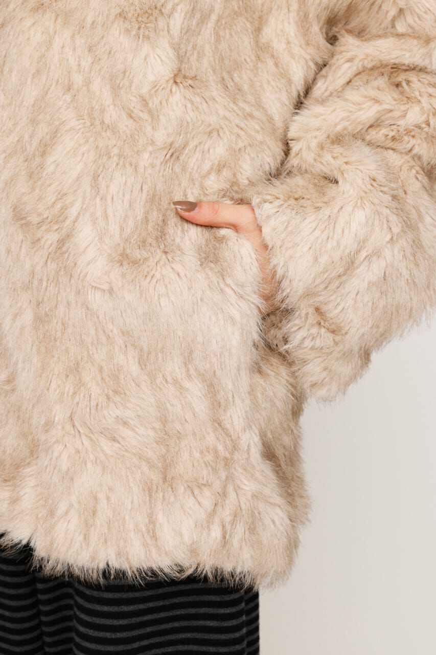 SLY「BIG COLLAR FUR コート」|その他|