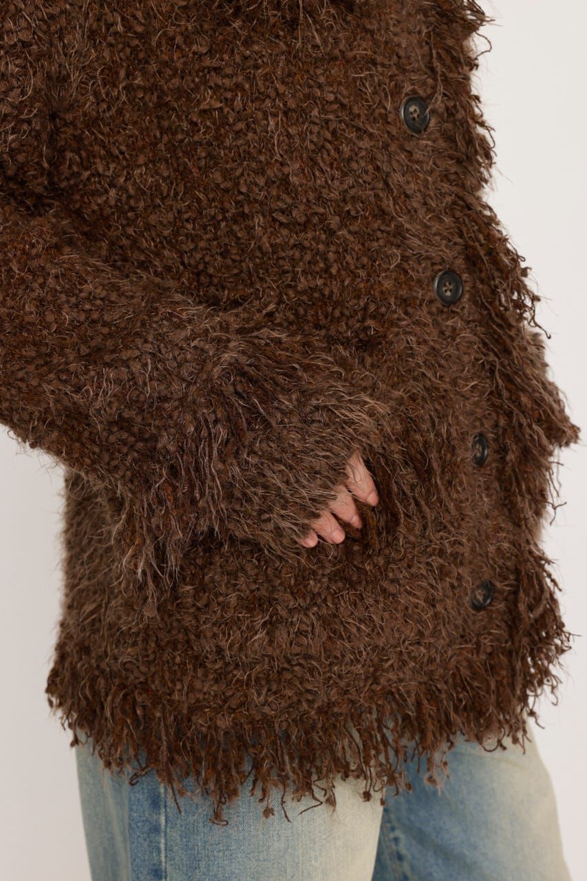 SLY「DAMAGE V／N OVER MG カーディガン」|カーディガン|