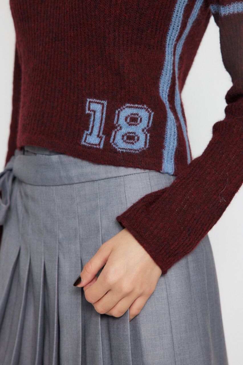 LAGUA GEM「COMPACT NUMBER ニット」|ニット・セーター|