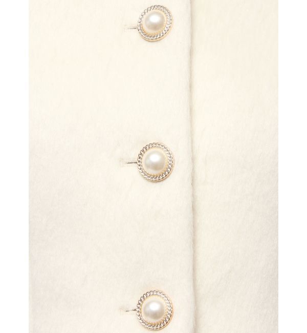 RESEXXY「ノーカラーショートジャケット【セットアップ着用可能】」|ノーカラージャケット|