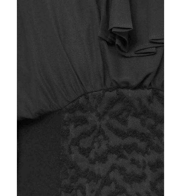 dazzlin「サイドリブタイフラワーワンピース」|ワンピース|