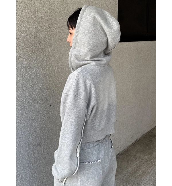 EMODA「シェービングショートジップフーディ」|パーカー|