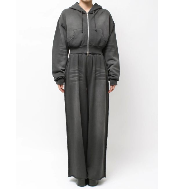 EMODA「シェービングショートジップフーディ」|パーカー|