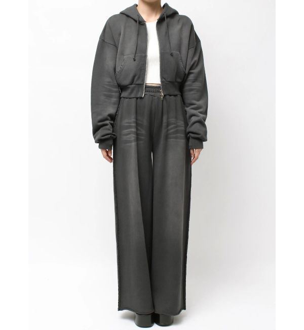 EMODA「シェービングショートジップフーディ」|パーカー|