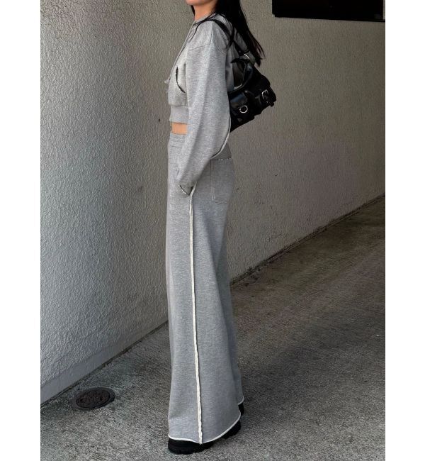 EMODA「シェービングショートジップフーディ」|パーカー|