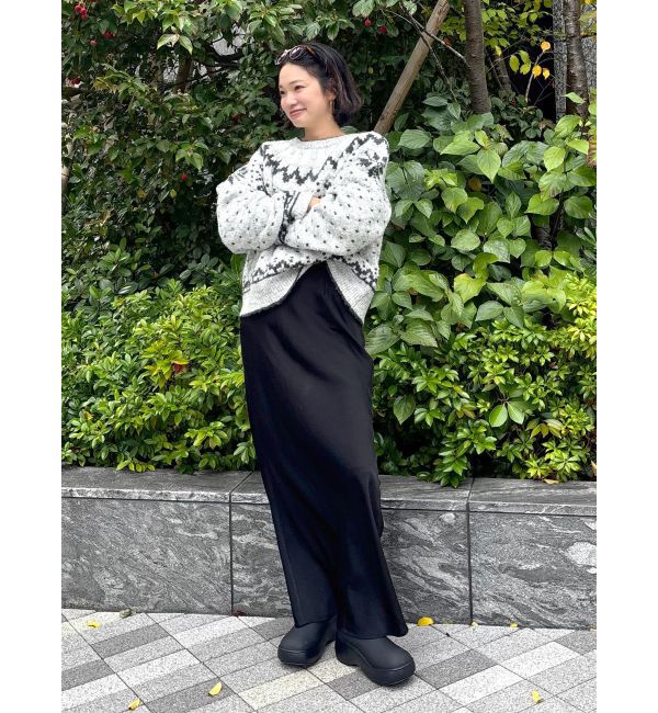 Ungrid「求心柄ルーズニット」|ニット・セーター|