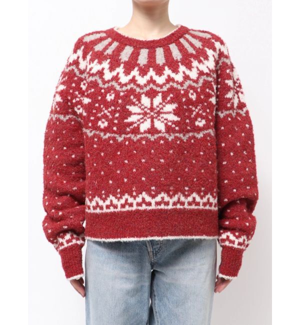 Ungrid「求心柄ルーズニット」|ニット・セーター|