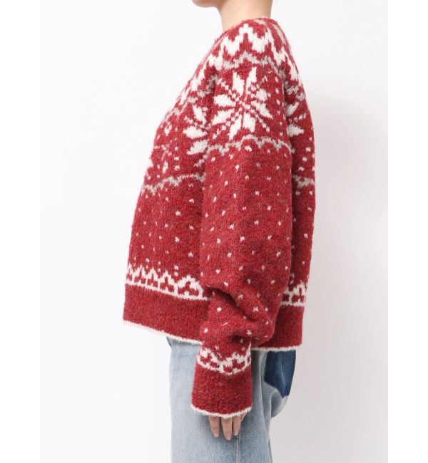 Ungrid「求心柄ルーズニット」|ニット・セーター|