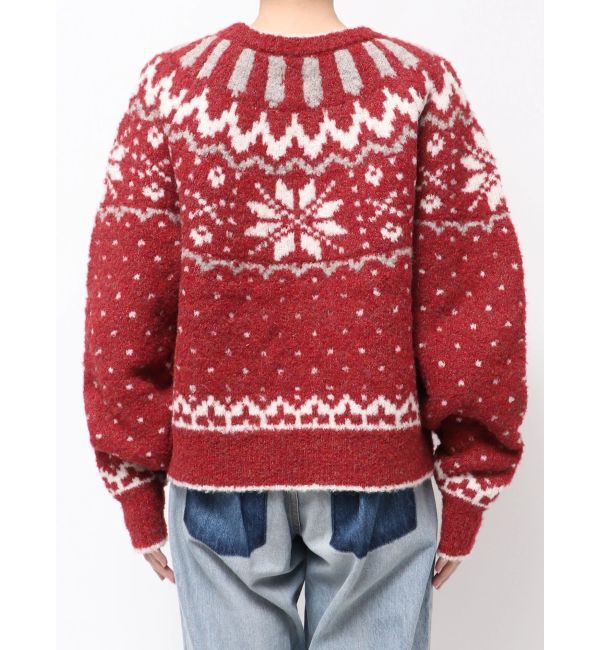 Ungrid「求心柄ルーズニット」|ニット・セーター|