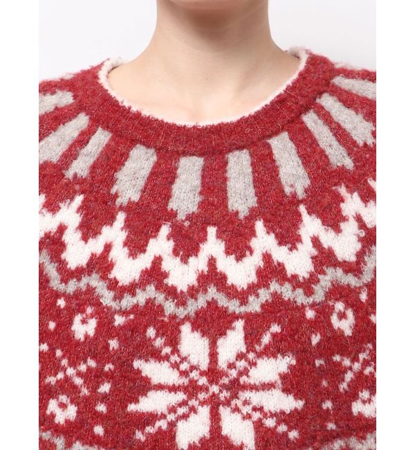 Ungrid「求心柄ルーズニット」|ニット・セーター|